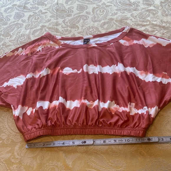 SHEIN Slayr Tie Dye Crop Tee & Pencil Skirt size XS new without tag - Picture 8 of 17